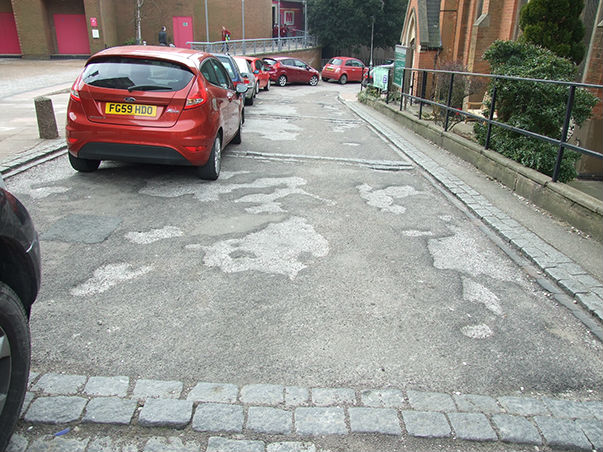 Tarmac Surfacing Works, Road Markings, R W Services