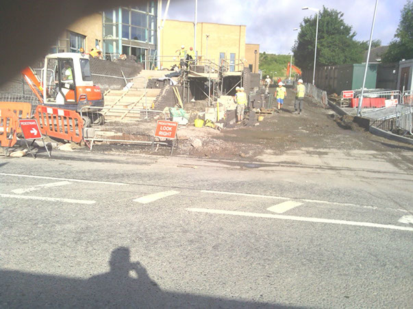 Civil Engineering Works, Traffic Lights, Tarmac Surfacing