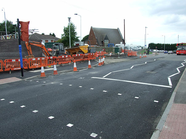 Civil Engineering Works, Traffic Lights, Tarmac Surfacing
