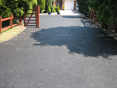 Tarmac Surfacing Works, Road Markings, R W Services