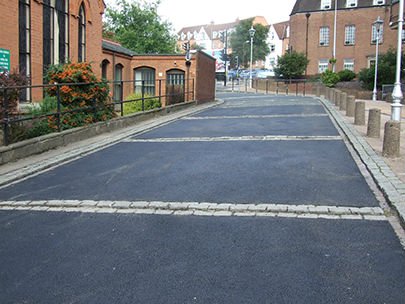 Tarmac Surfacing Works, Road Markings, R W Services