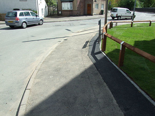 Tarmac Surfacing Works, Road Markings, R W Services, Turfing, 278 Works